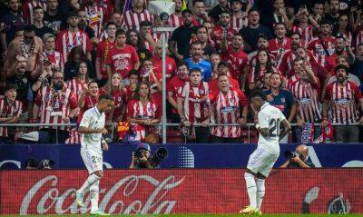 Iago Aspas - Atletico Madrid - Atletico Madrid denounce racist chants against Vinicius - arabnews.com - Spain - Uae - Morocco - Pakistan