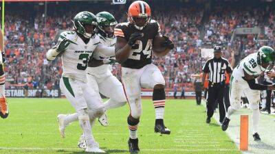 Nick Cammett - Joe Flacco - Nick Chubb - Browns' Nick Chubb regrets scoring late touchdown before Jets' comeback - foxnews.com - New York -  New York - county Brown - county Cleveland