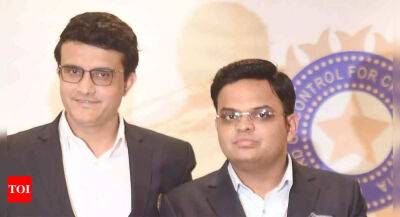 Jay Shah - Sourav Ganguly - BCCI elections likely on October 18 - timesofindia.indiatimes.com - India -  Mumbai