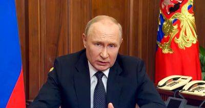 Vladimir Putin - "This is not a bluff": Vladimir Putin announces 'partial mobilisation' in Ukraine invasion and accuses the West of engaging in 'nuclear blackmail' - manchestereveningnews.co.uk - Russia - Ukraine -  Moscow -  Kherson -  Donetsk