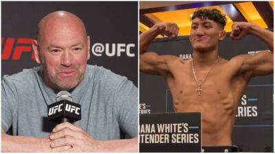 Dana White heaps praise on new UFC signing Raul Rosas Jr