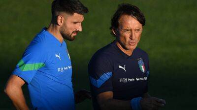 Italy train for Nations League clash with England amid injury setbacks - in pictures