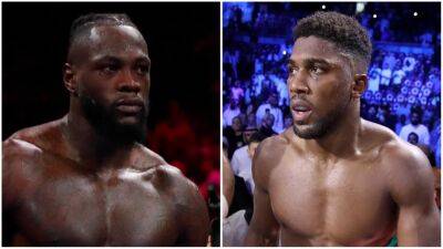 Deontay Wilder's trainer explains why Anthony Joshua fight is 'personal'