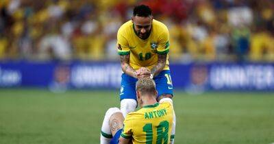 Manchester United star Antony sends message to PSG player Neymar on Brazil duty