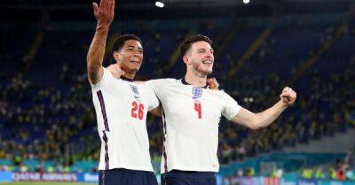 Declan Rice sees long-term England midfield partnership with Jude Bellingham
