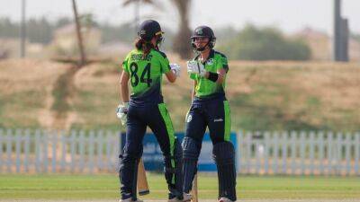 Laura Delany - Ireland beat Scotland to close in on T20 WC qualification - rte.ie - Scotland - Abu Dhabi - county Lewis - Ireland