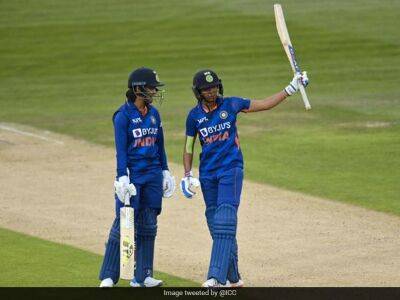 India Women vs England Women, 2nd ODI: Harmanpreet Kaur Superb Ton Takes India To Record Total vs England