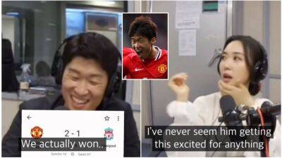 Park Ji-sung: Man Utd cult hero's reaction to 2-1 win v Liverpool was epic