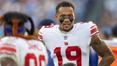 New York Giants WR Kenny Golladay on getting just 2 snaps Sunday - 'I should be playing'