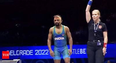 Use of 'rigid tape' by doctors after head injury was strange, affected my focus: Bajrang Punia - timesofindia.indiatimes.com - Usa -  Belgrade - state Maine - Cuba