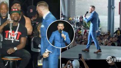 Conor McGregor ruining Floyd Mayweather in brutal 2017 press conference