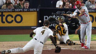 Cardinals’ Albert Pujols still stuck on home run No. 698, breaks up Padres' no-hit bid