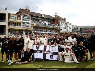 Surrey Hammer Yorkshire To Win County Championship