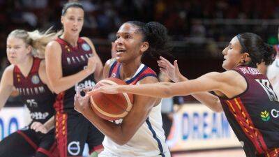 U.S. women’s basketball team wins FIBA World Cup opener missing players