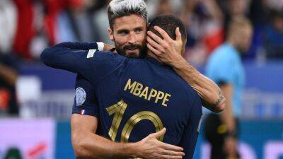 Mbappe and Giroud strike as France beat Austria in Nations League - in pictures