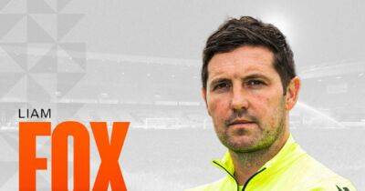 Liam Fox named Dundee United manager as Stevie Crawford leaves East Fife to join him