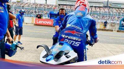 Alex Rins - MotoGP Jepang 2022: 'Telinga Kelinci' yang Lucu di Motor Balap Suzuki - sport.detik.com