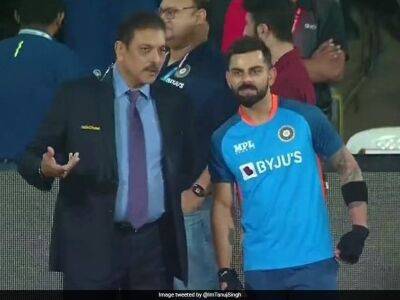 'Grand Reunion' - Virat Kohli Engrossed In Discussion With Ravi Shastri Ahead Of Second T20I. See Pics