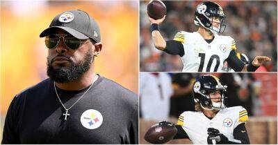 Mike Tomlin - Kenny Pickett - Pittsburgh Steelers - Mitch Trubisky - Pittsburgh Steelers: Mike Tomlin firm on stance with Trubisky and Pickett - givemesport.com - county Brown - county Cleveland - state Indiana - county Pickett