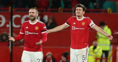 Manchester United players Harry Maguire and Luke Shaw told the 'difficulty' they've created