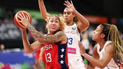 Breanna Stewart - Alyssa Thomas - U.S., still short-handed, routs Puerto Rico at FIBA Women’s World Cup - nbcsports.com - Usa - Puerto Rico - Bosnia And Hzegovina