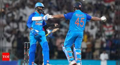 India vs Australia 2nd T20I Highlights: Six-hitting Rohit Sharma guides India to series-levelling win over Australia