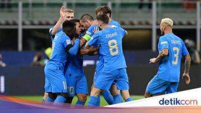 Harry Kane - Giacomo Raspadori - Timnas Inggris - Hasil Italia Vs Inggris: Gli Azzurri Jinakkan Tiga Singa 1-0 - sport.detik.com