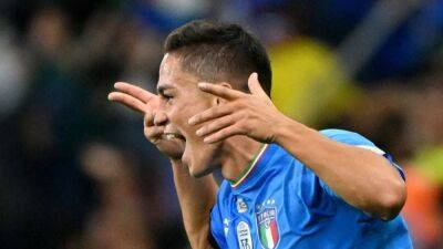 Leonardo Bonucci - Giacomo Raspadori - Raspadori gives Italy 1-0 win to relegate stodgy England - channelnewsasia.com - Qatar - Germany - Italy