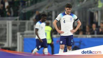 Declan Rice - Harry Kane - Giacomo Raspadori - Timnas Inggris - Inggris Bapuk Banget di UEFA Nations League - sport.detik.com - San Marino