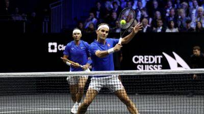 Game, set and match - Roger Federer's career comes to a close with Laver Cup loss