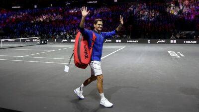 Laver Cup -- Roger Federer retires from tennis after playing the final match of his career