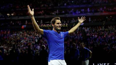 Roger Federer bids farewell as emotional night with Rafael Nadal ends in defeat but celebration at Laver Cup