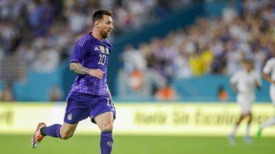 Messi powers Argentina past Honduras in Miami