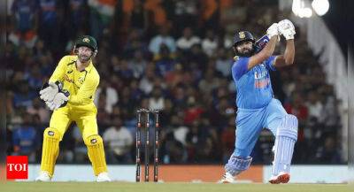 Pat Cummins - Matthew Wade - Daniel Sams - 2nd T20I, India vs Australia: Rohit Sharma, Axar Patel sparkle as India clinch truncated tie - timesofindia.indiatimes.com - Australia - India