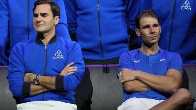 Roger Federer and Rafael Nadal in tears as Swiss great retires from tennis