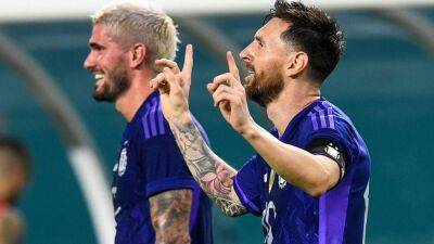 Lionel Messi scores twice as Argentina extend unbeaten run