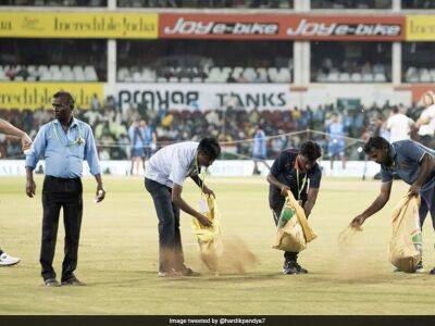 Rohit Sharma - Rahul Dravid - Matthew Wade - Team India - India vs Australia, 2nd T20I: Hardik Pandya's Tweet For Nagpur Groundsmen Goes Viral - sports.ndtv.com - Australia - India -  Hyderabad