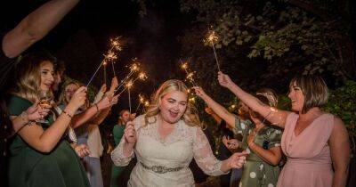 Devastated bride, 27, goes ahead with party after groom stood her up on their wedding day