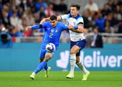 Roger Federer - Harry Maguire - Gareth Southgate - Southgate running out of time to arrest England slide - arabnews.com - Manchester - Qatar - San Marino - Germany - Italy - Georgia - Kazakhstan - Montenegro - state Arkansas - Albania -  Milan