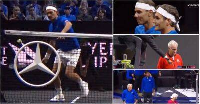 Roger Federer retirement: Slow-motion footage of tennis legend hitting one-of-a-kind shot