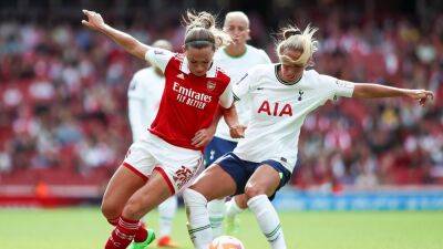Vivianne Miedema - North London - Caitlin Foord - Manuela Zinsberger - Katie Maccabe - Arsenal reign in North London as Spurs hammered in front of record WSL crowd - rte.ie - Netherlands - Ireland