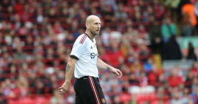 Manchester United fans all say same thing about Jaap Stam after Liverpool FC Legends clash