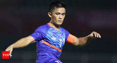 Sunil Chhetri not happy with Indian team's performance against Singapore