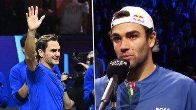 Roger Federer retirement: 'I couldn't sleep, he's my idol' - Matteo Berrettini very emotional over farewell
