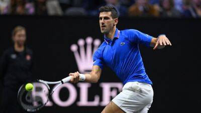 Laver Cup: Novak Djokovic makes seamless return after Wimbledon triumph to down Frances Tiafoe