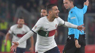 Czech Republic 0-4 Portugal: Diogo Dalot double, Bruno Fernandes and Diogo Jota send 2019 winners top of group