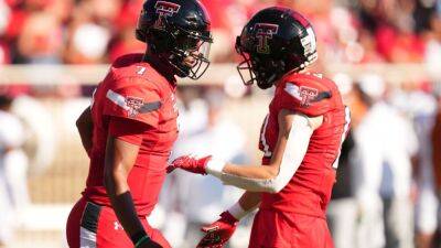 Patrick Mahomes celebrates Texas Tech Red Raiders' victory over Texas Longhorns on Twitter
