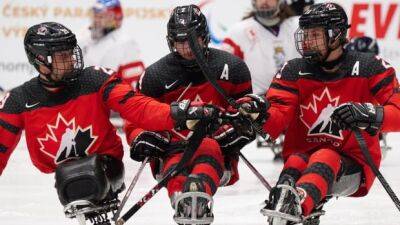 Hickey scores twice, Huneault posts shutout as Canada beats Czechs to open International Para Hockey Cup - cbc.ca - Canada - Beijing - Czech Republic