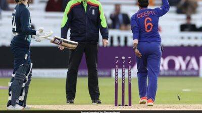 Virender Sehwag - India vs England: Deepti Sharma's Run-Out Of Charlie Dean Divides Cricket Fraternity - sports.ndtv.com - Britain - Australia - India