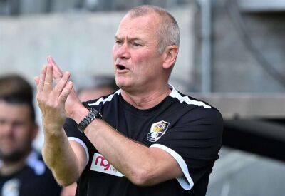 Dartford manager Alan Dowson reacts to 2-1 win over Hampton & Richmond in National League South